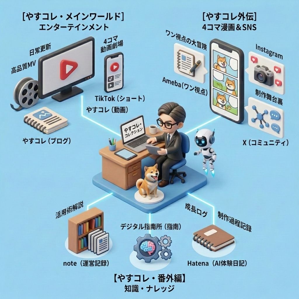 やすコレの世界観