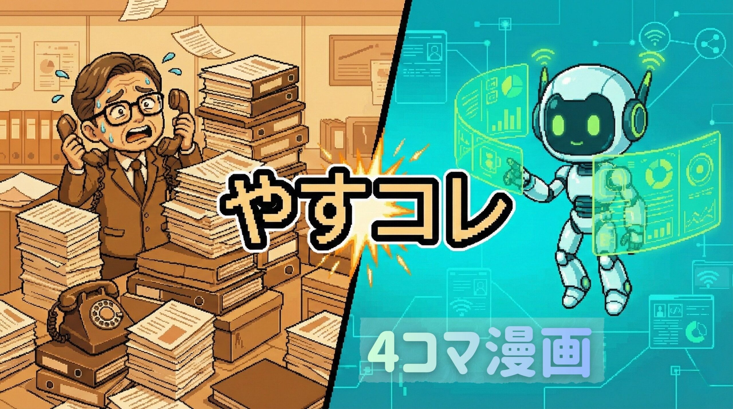 4コマ漫画固定ページのアイキャッチ画像