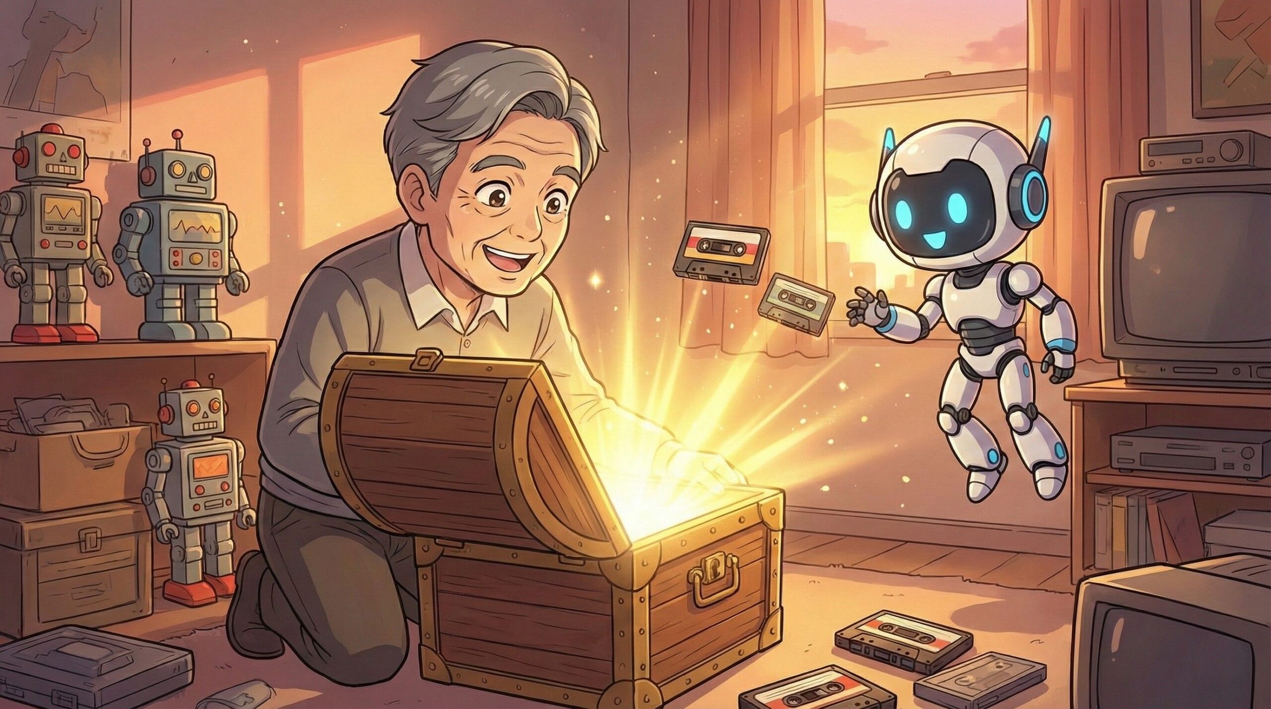 やすだのレトロ宝箱の固定記事用のアイキャッチ画像